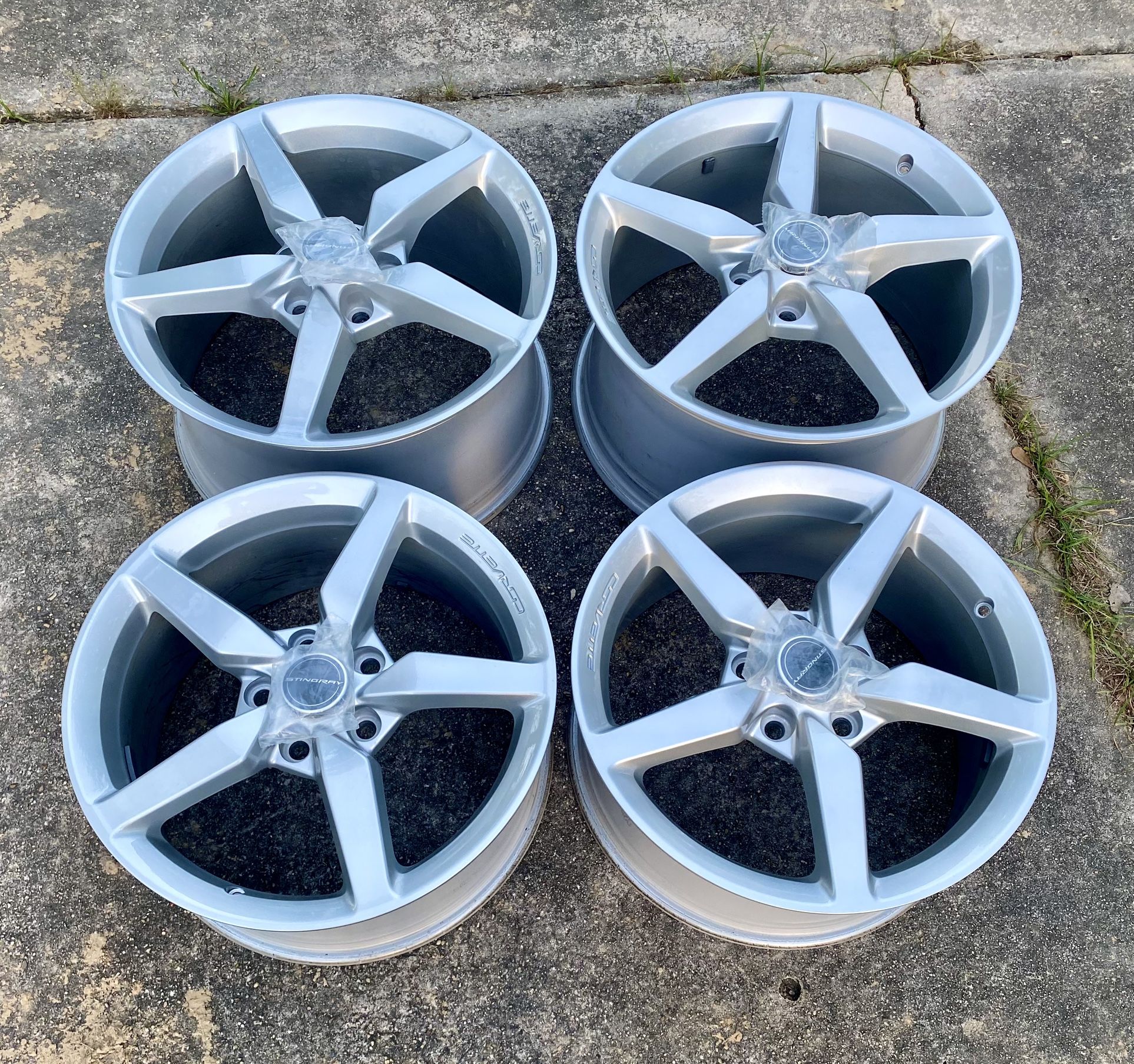 Corvette Rims C7 5 Spoke Oem