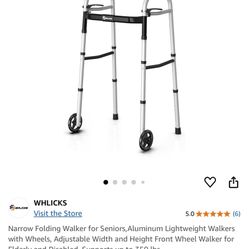 New Walker With Wheels 