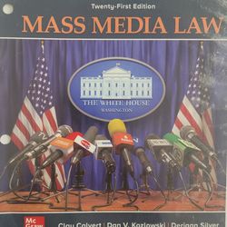 Mass Media Law Book