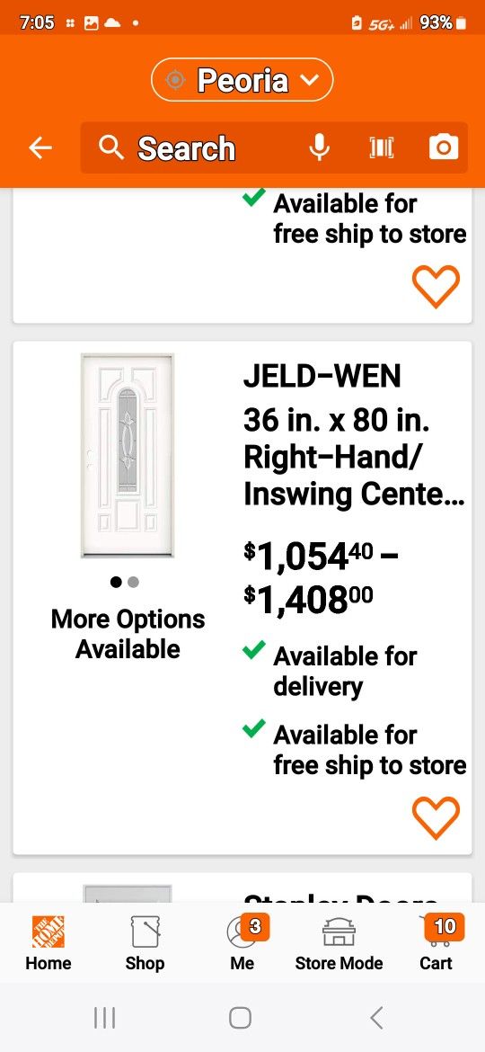 36" X 80 " Front Door New In Box Include Fancy Locks.retail For $1199 .asking $640,All Products : American Fashion Style Bags On Sale