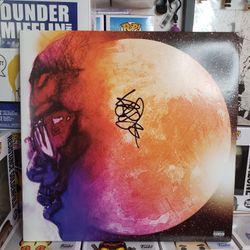 Kid Cudi Signed Autographed Man On The Moon Vinyl Record Album LP