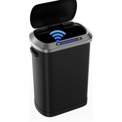 50L Smart Automatic Trash Cans Full Intelligent Sensor Black