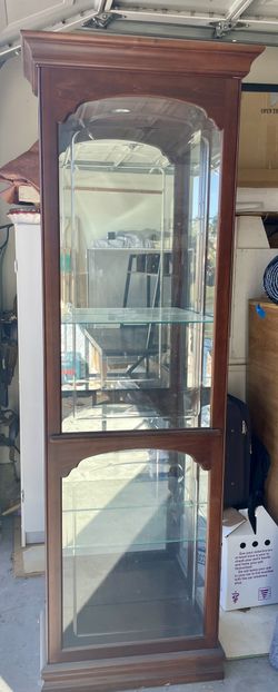 Lighted Curio Cabinet