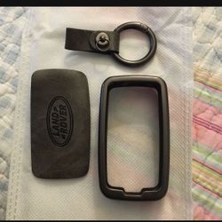 land rover zinc alloy fob case