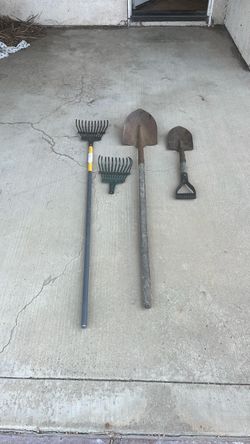 4-piece garden /lawn tool