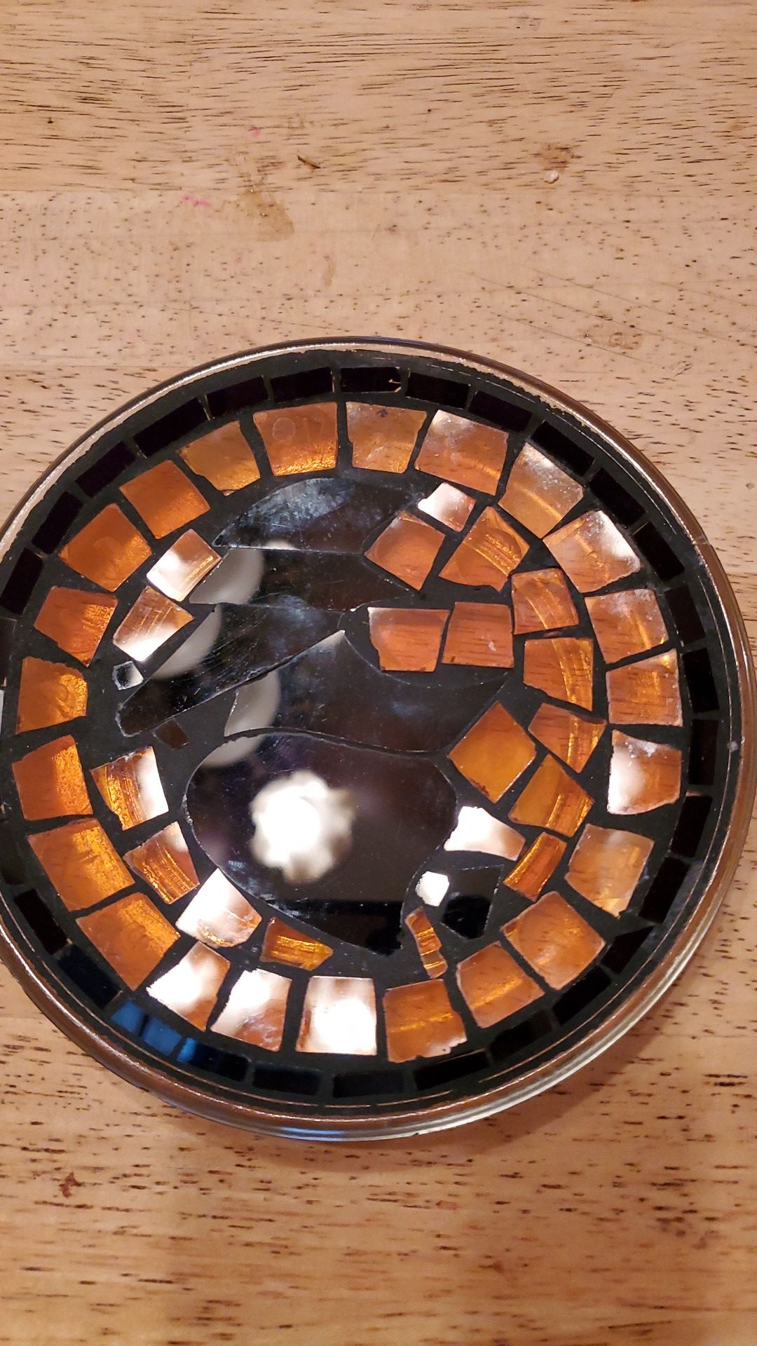 Candle plate