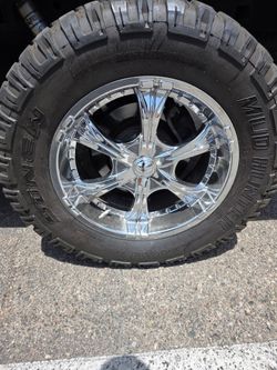 20" chrome rims