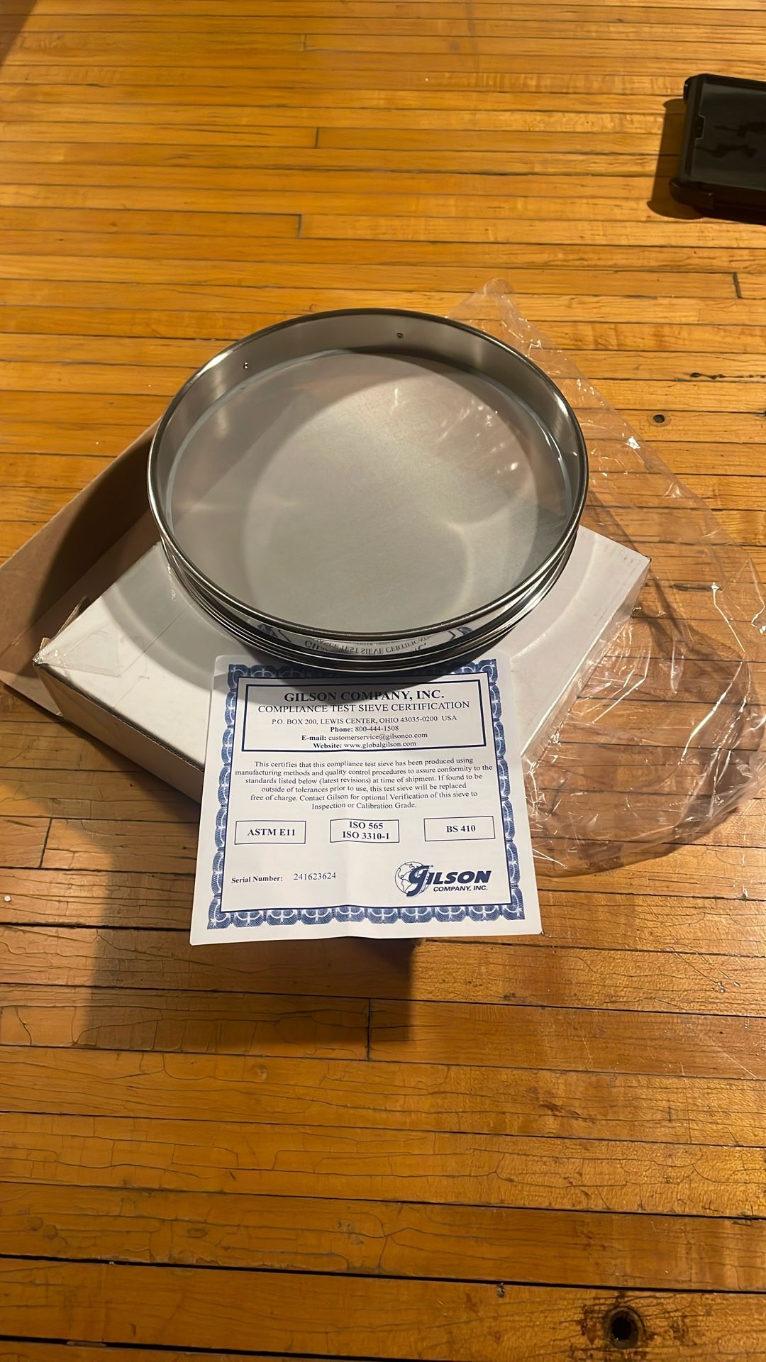 Test Sieve