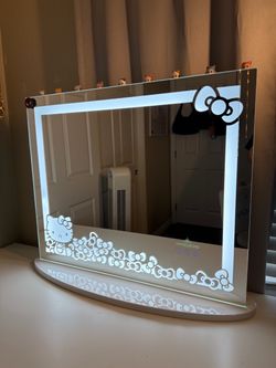 Hello kitty vanity mirror “bows”