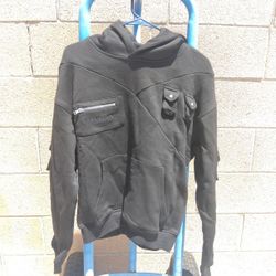Tamed Psychotic Streetwear Sold Out Black Tactical Hoodie Medium
