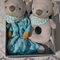 Security Blanket & Rattle 