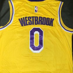 LAKERS Russell Westbrook jerseys (S, 2XL)