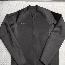 O'NEILL FRONT ZIP WET SUIT JACKET 
