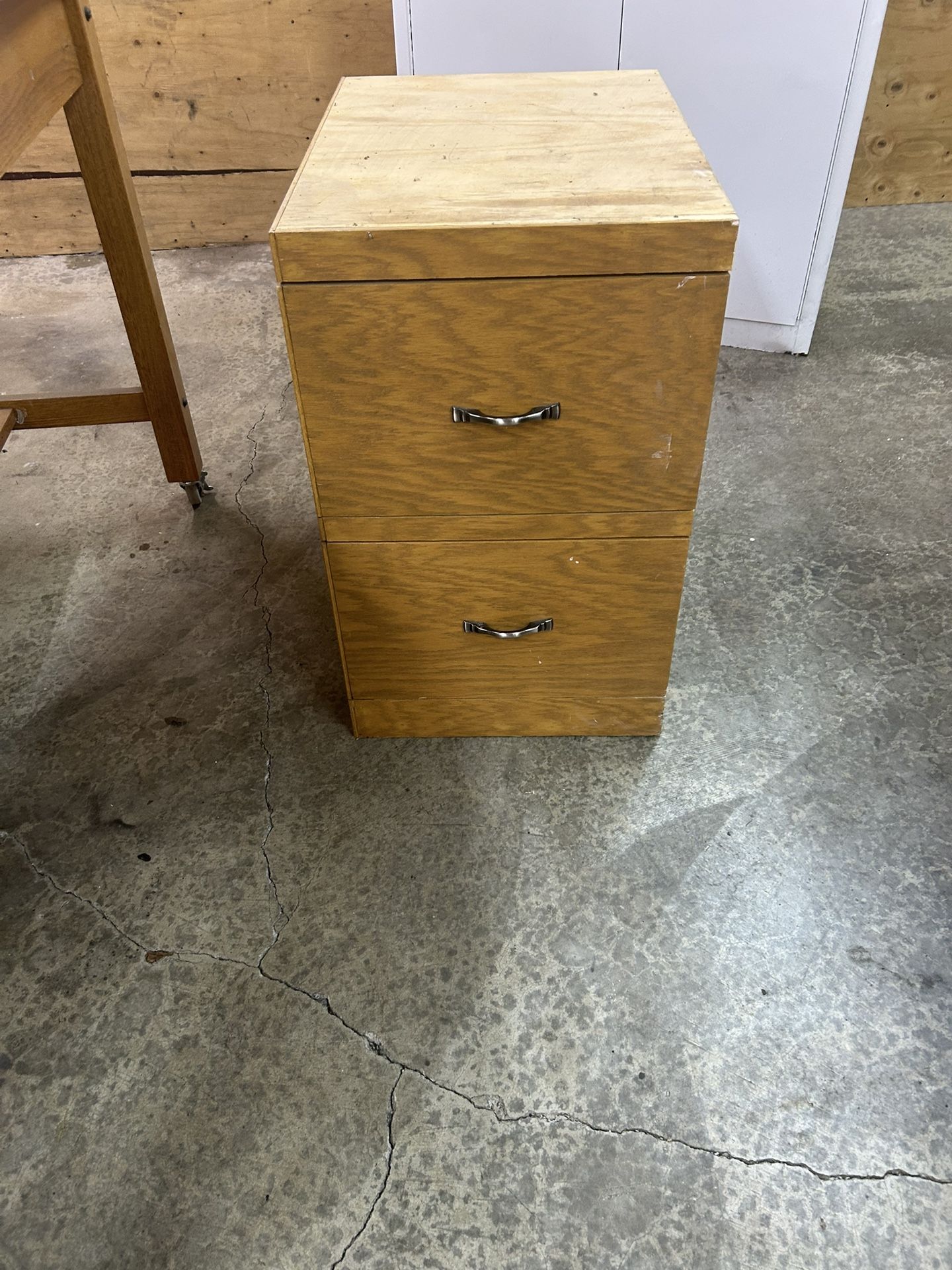 Oak Filing Cabinet