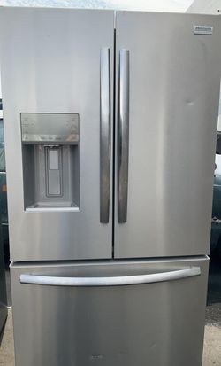 Frigidaire 3-Door Silver Fridge
