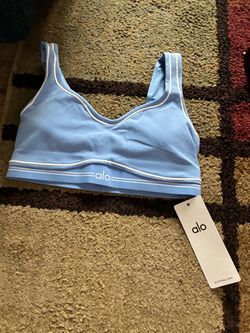 Alo Yoga Light Blue Matching Set