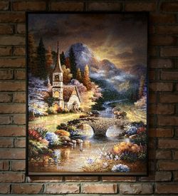 Framed Nature Puzzle Wall Art