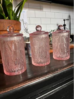 3 Glass Storage Containers