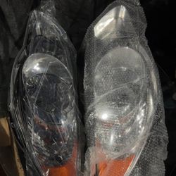 New 2007-2012 Nissan Altima Headlights Pair (OEM Style, Halogen, Open Box)