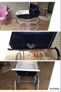 Antique baby carriage
