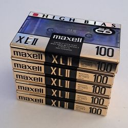 Maxell Audio Cassette Tapes Lot 