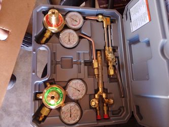 heavy duty oxygen/acetylene torch kit