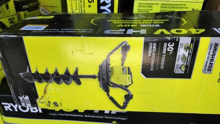 Ryobi Auger 40 Volt HP