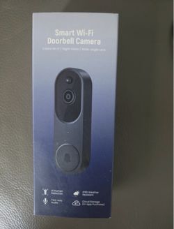 Smart WiFi doorbell camera