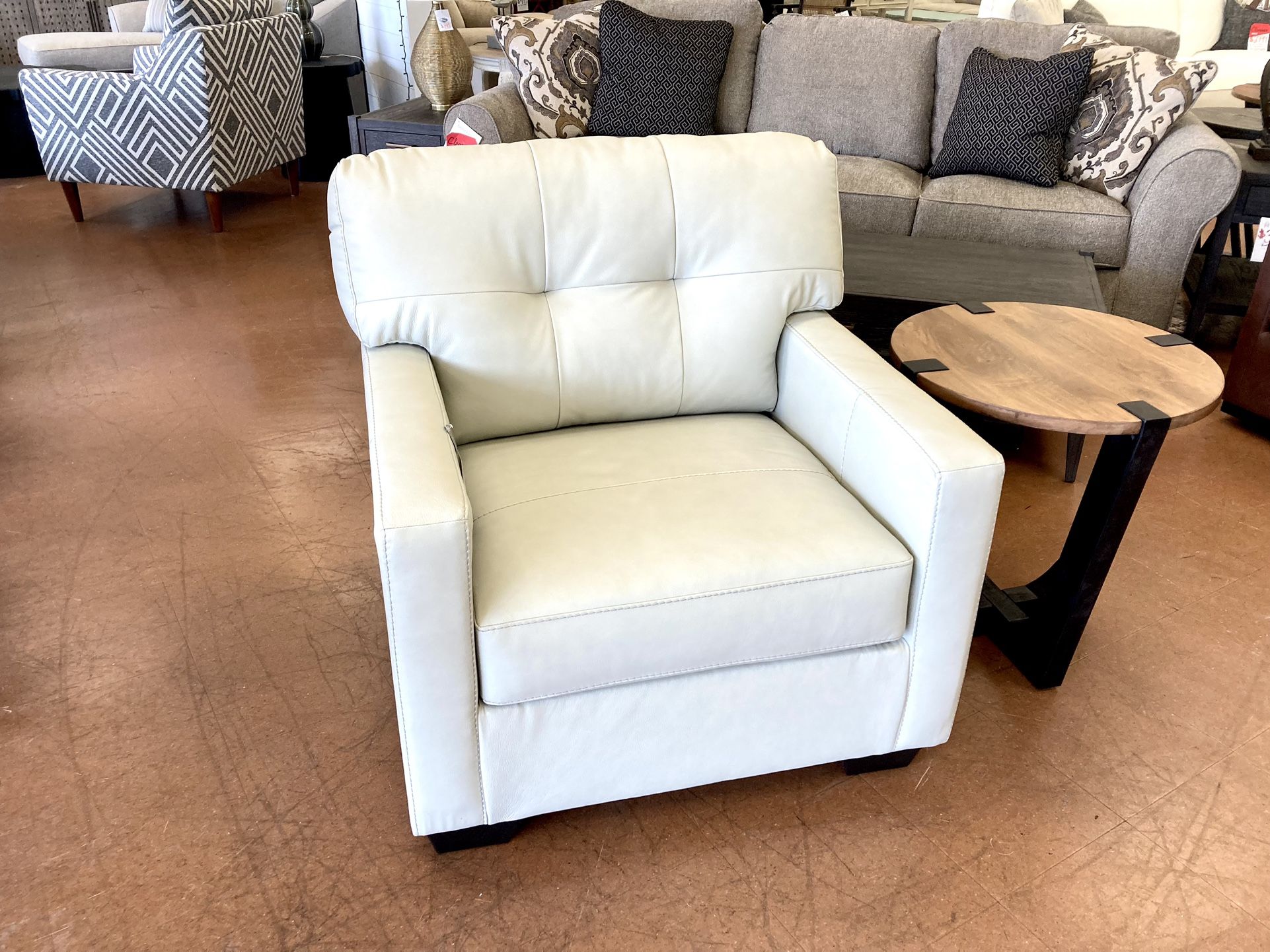 New Leather Chair — LIMITED STOCK