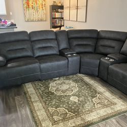 Sectional Recliner Sofa Set