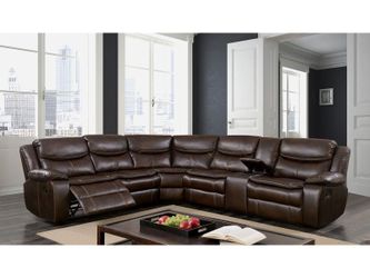 Pollux Brown Sectional
