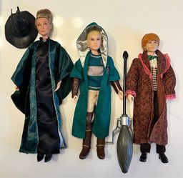 Minerva McGonagall, Quidditch Draco Malfoy & Yule Ball Ron Weasley
