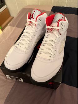 Authentic Mens Size 14 Nike Air Jordan 5 Fire Red