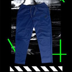 Nike Men’s Sportswear Tech Pack Woven Straight Leg Pants (Deep Royal Blue) 