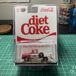M2 Machines Coke Cola: 1958 GMC Stepside Truck 4x4 (Chase)