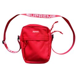 Supreme Box Logo Red Shoulder Bag SS18