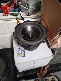 Rockfordfosgate 10' subwoofer