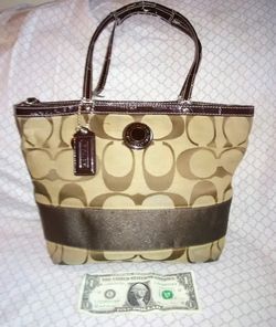 Classic Coach tote- No.G1281-F19048