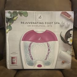 VIE OLI WHIRLPOOL FOOT SPA - BRAND NEW. NEVER USED. NEVER OPENED. 