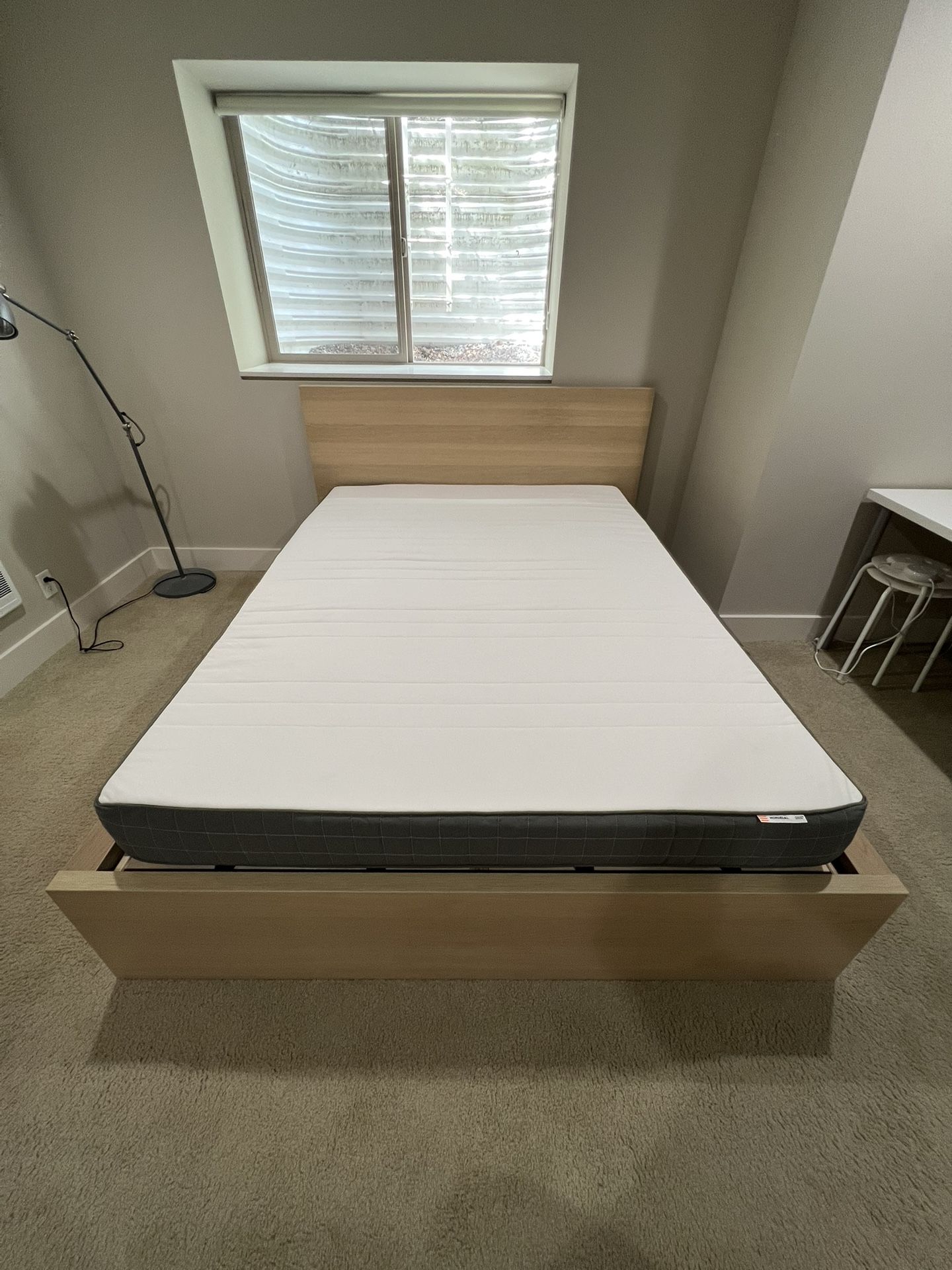 IKEA Mid Firm Queen Size Memory Foam Mattress