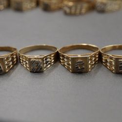 10k Gold Rings 