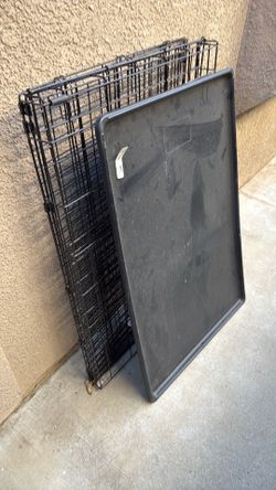 2 Medium Size Dog.  Cages