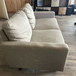 Free Taupe Loveseat Couch