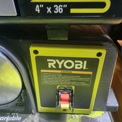 Ryobi Bench Belt Sander Electric 100