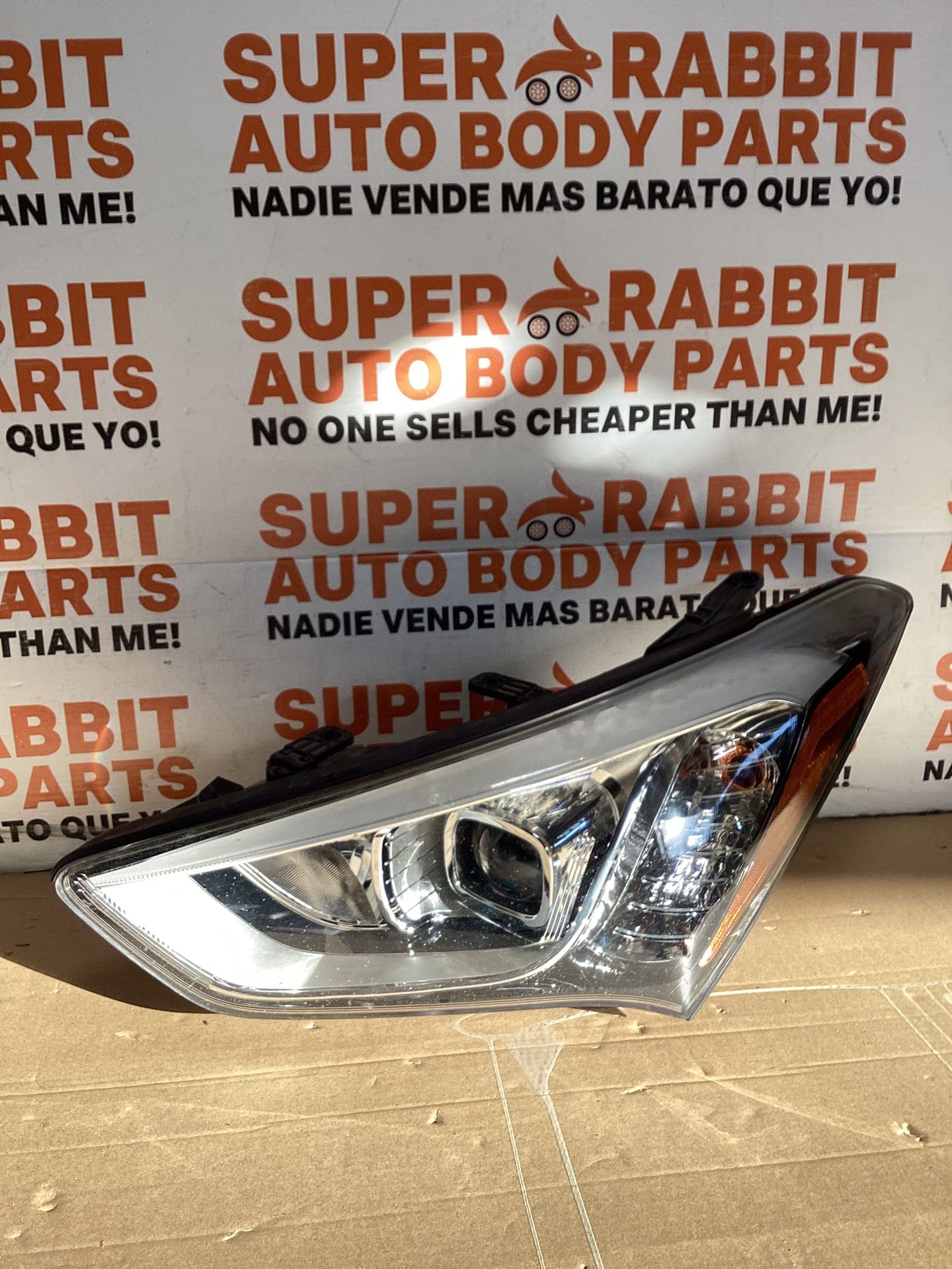 2013 Santa Fe Driver Headlight Led DRL Headlight Original OEM 2016