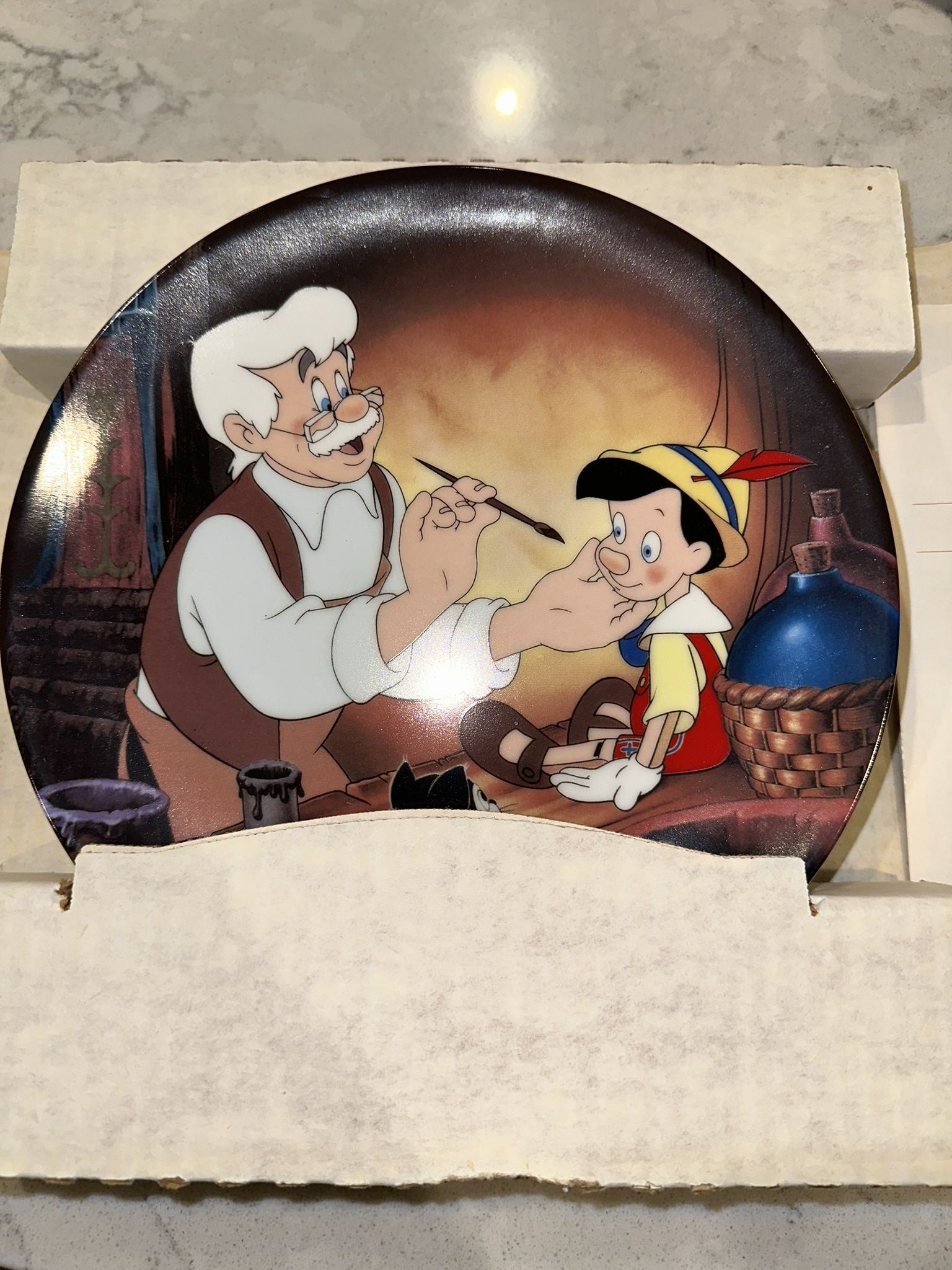 Pinocchio Limited Edition Plate 