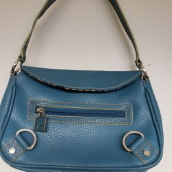 Stylish Small Blue TH Purse