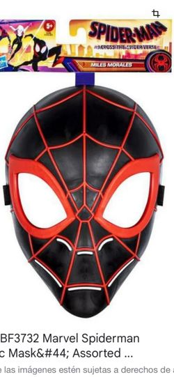 Costume masks. Miles morales spider man