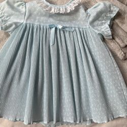 Little Blue Dress Perfect For Easter