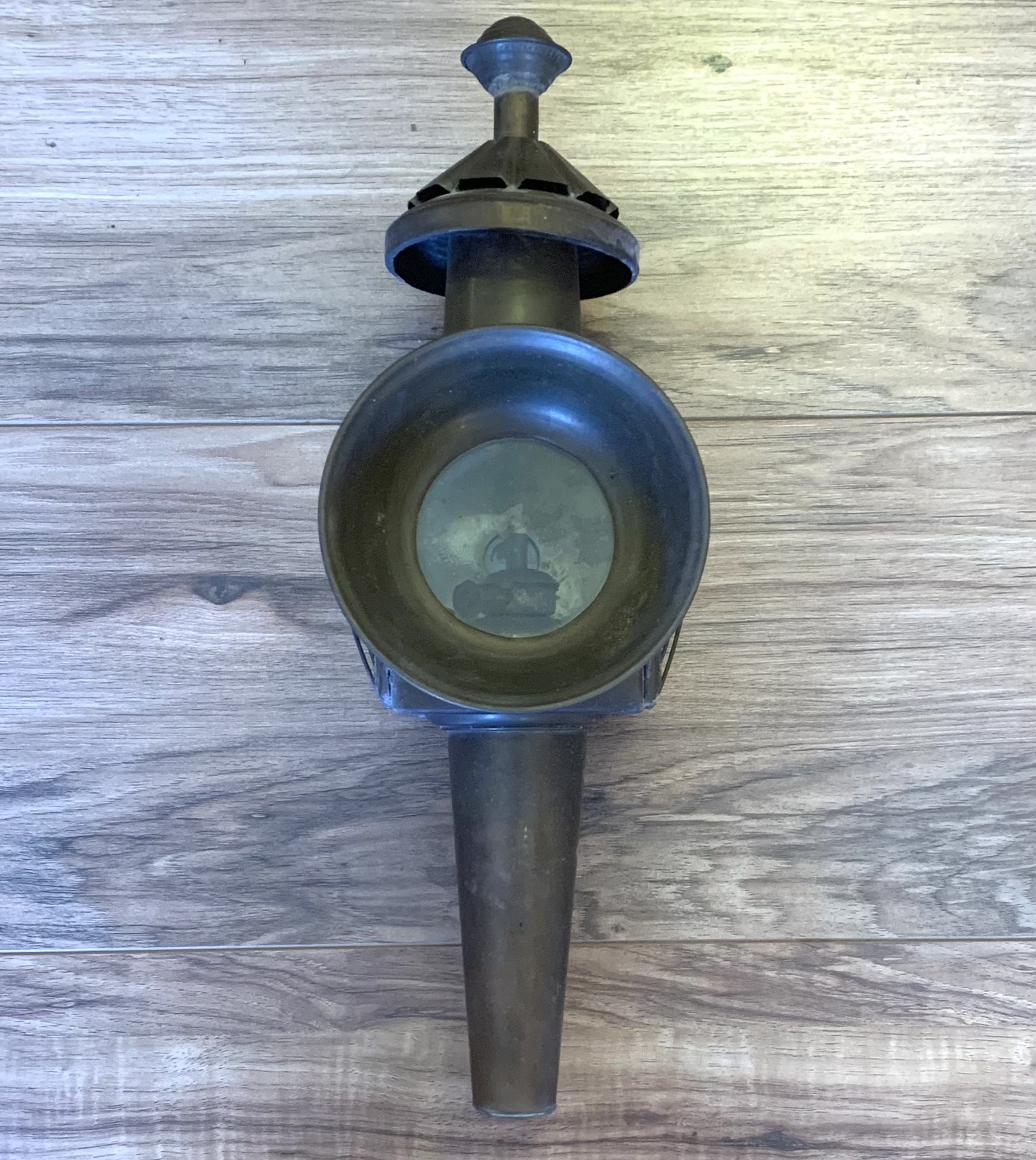 Antique Brass Railway Lantern
